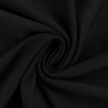 1 m Jersey, uni, schwarz Swafing Vanessa