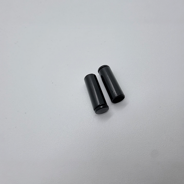 Kordelenden schwarz 1 Paar