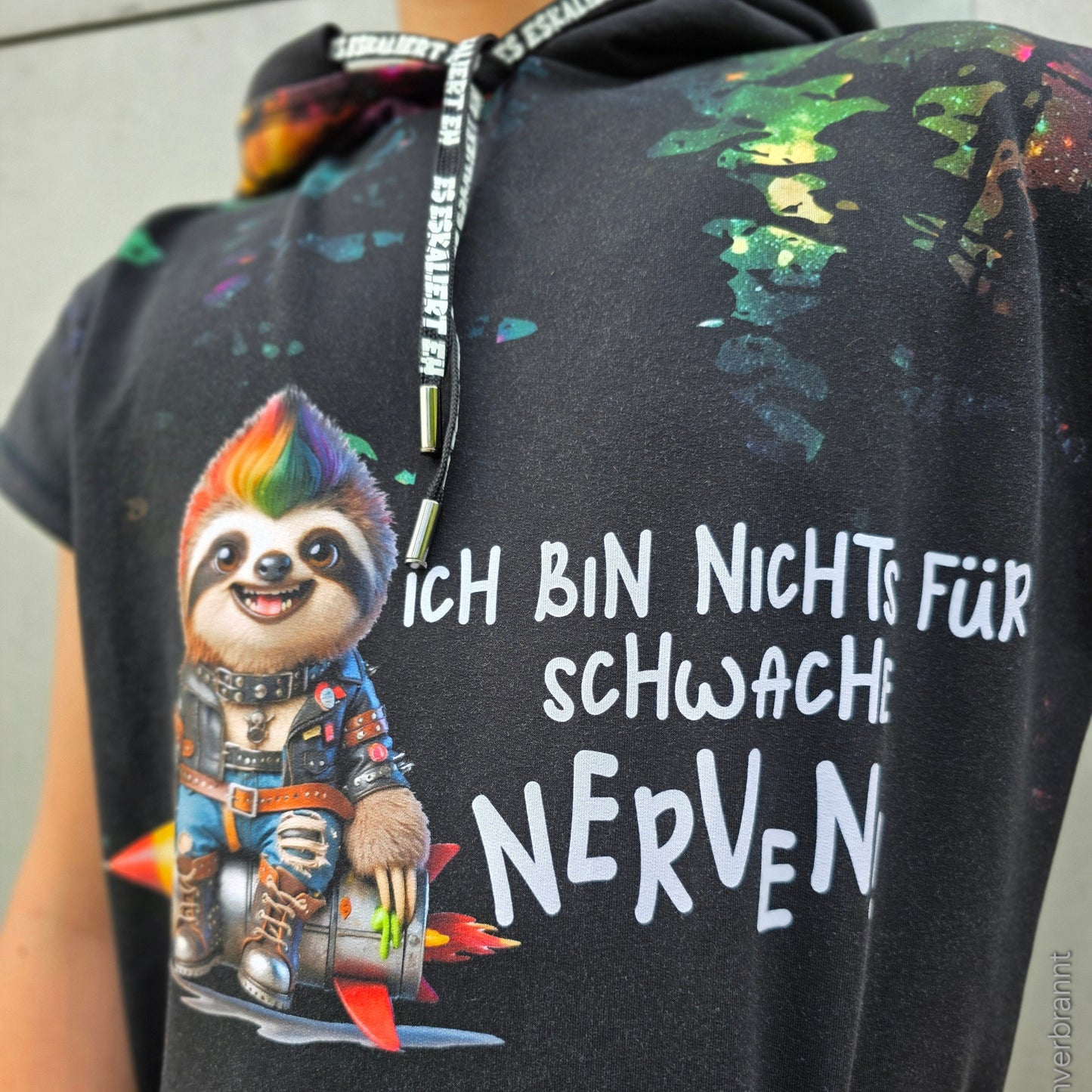 60cm Bio-French Terry Sloth Nerven