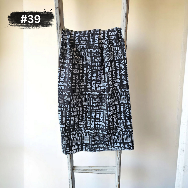 Vorbestellung: 0,5m i hate people Bio KuschelSweat
