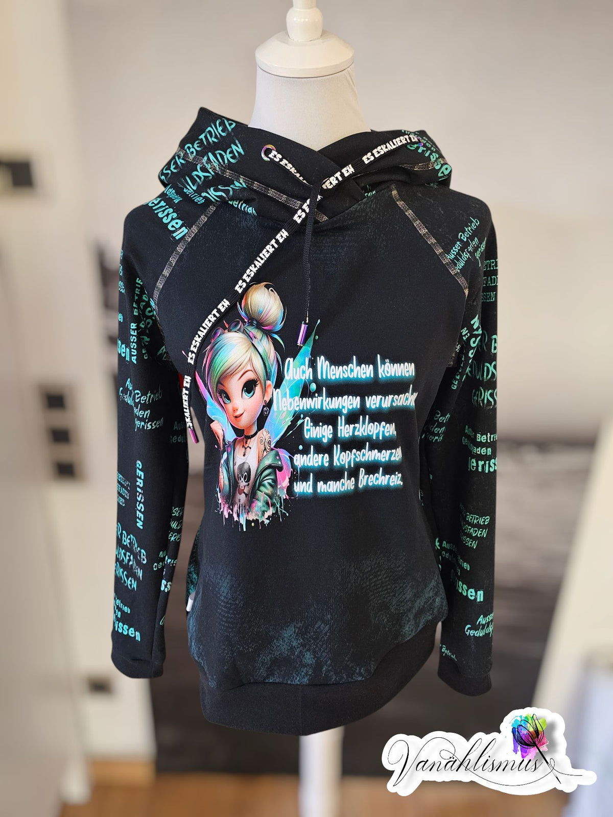 SelbstNäh-SchnäppchenGlück Hoodie Brechreiz