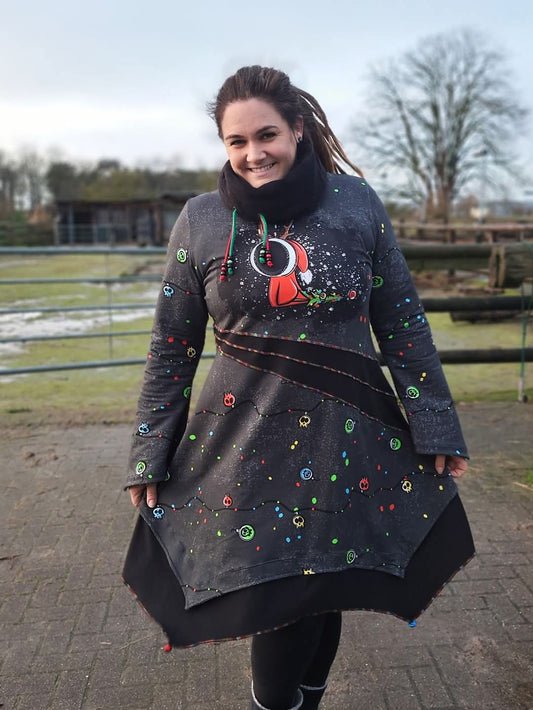 Vorbestellung: 0,75cm Bio KuschelSweat "Weihnachtstödchen"