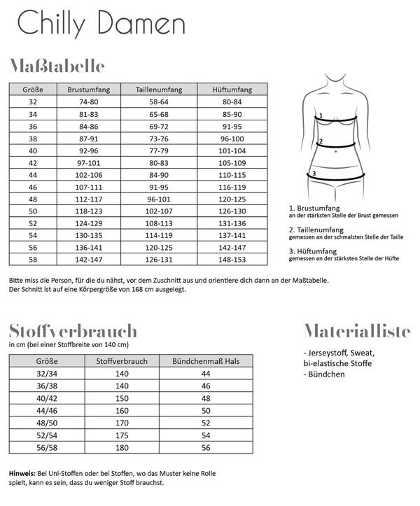 Papierschnittmuster Chilly – zweites Bild