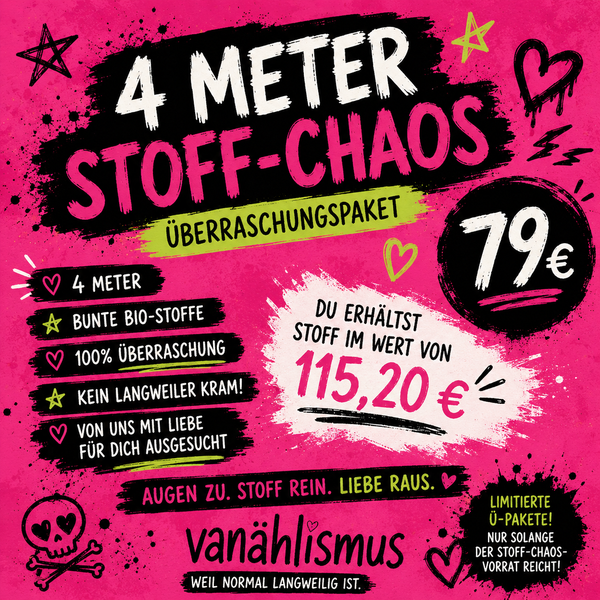 4 Meter Stoffchaos