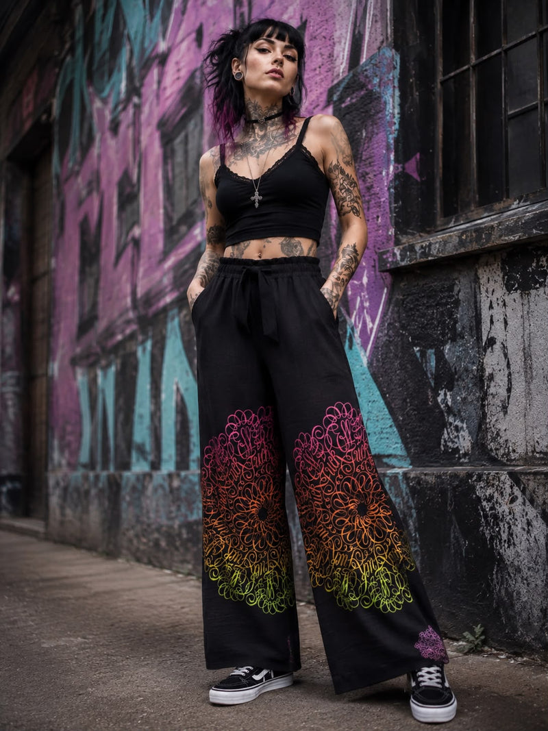 SelbstNäh-SchnäppchenGlück Culotte n Scheiß Mandala 32 bis 58