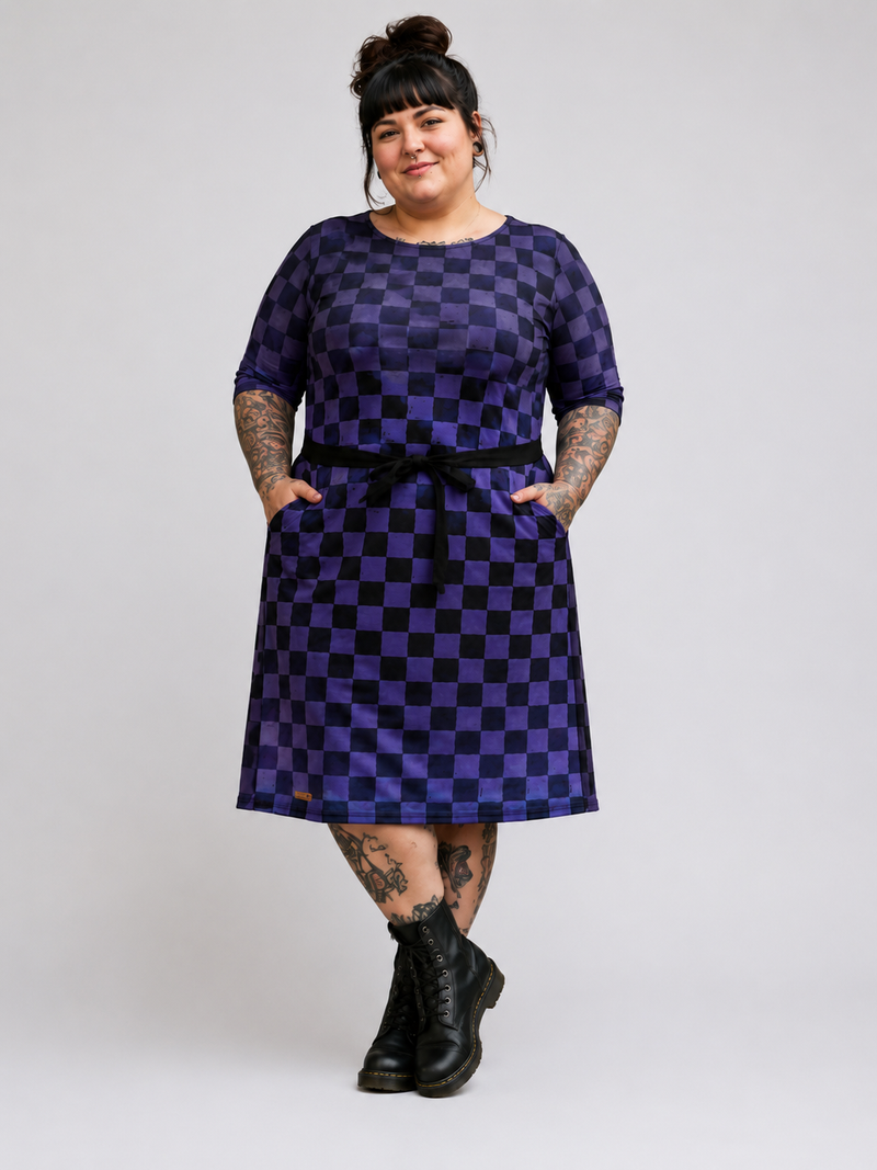 SelbstNäh-SchnäppchenGlück Kleid Mila Arcana kombi bis Größe 58