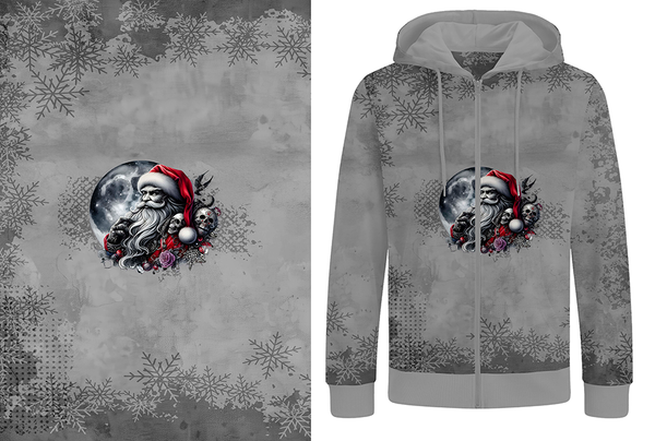 1m Bio Sommersweat angeraut "Frostbite Saint"