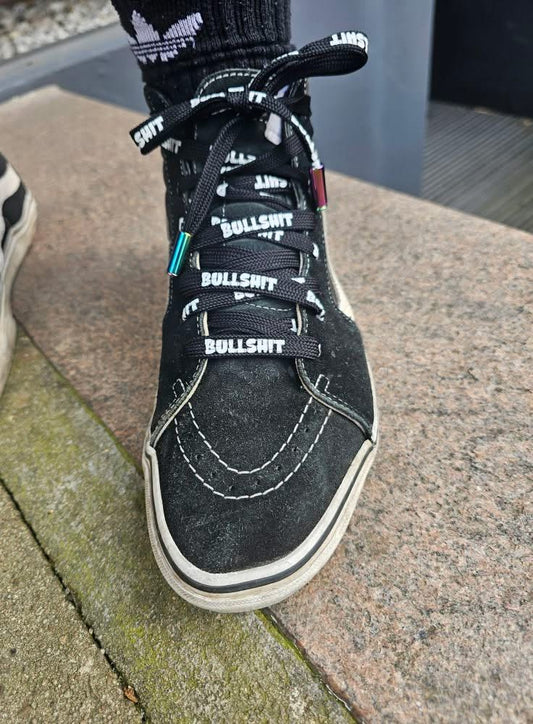 Flachkordel: 1m "Bullshit"