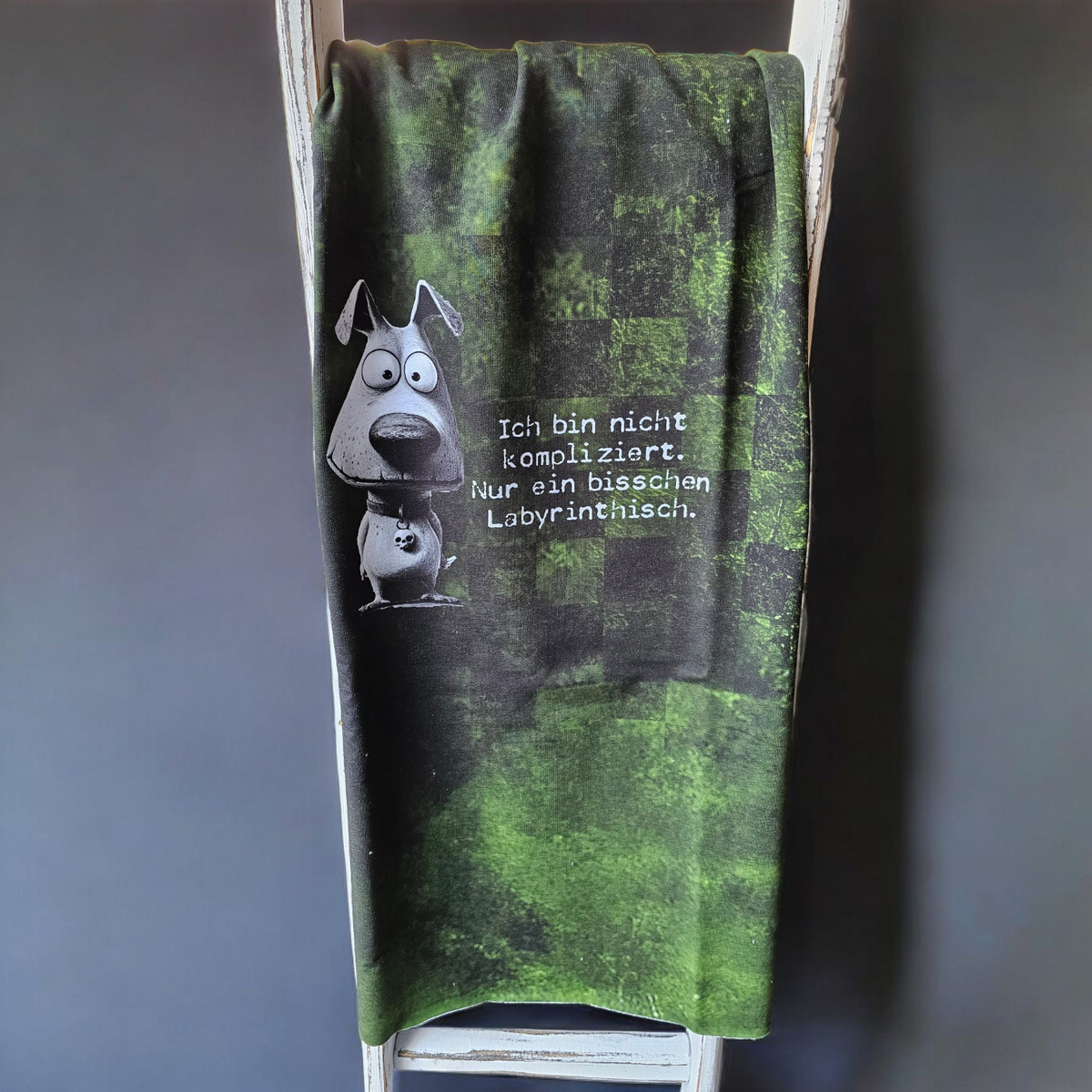 1m Sommersweat Labyrinthisch