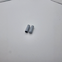 Kordelenden grau 1 Paar