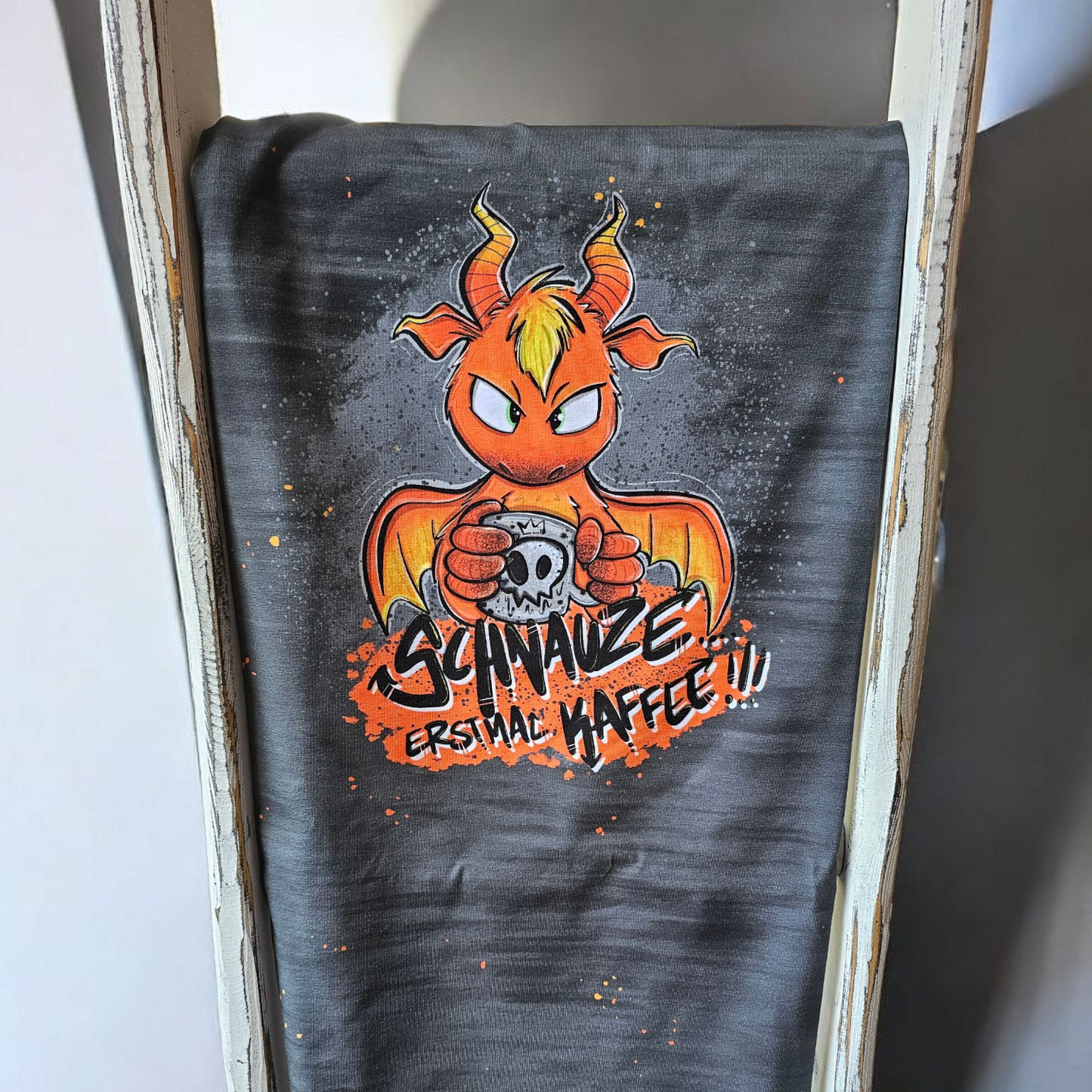 75cm Bio-Jersey Panel Schnauze Tintenrebell