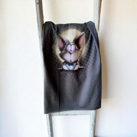 75cm  Bio-Jersey Fledermaus mit Comic Kombi