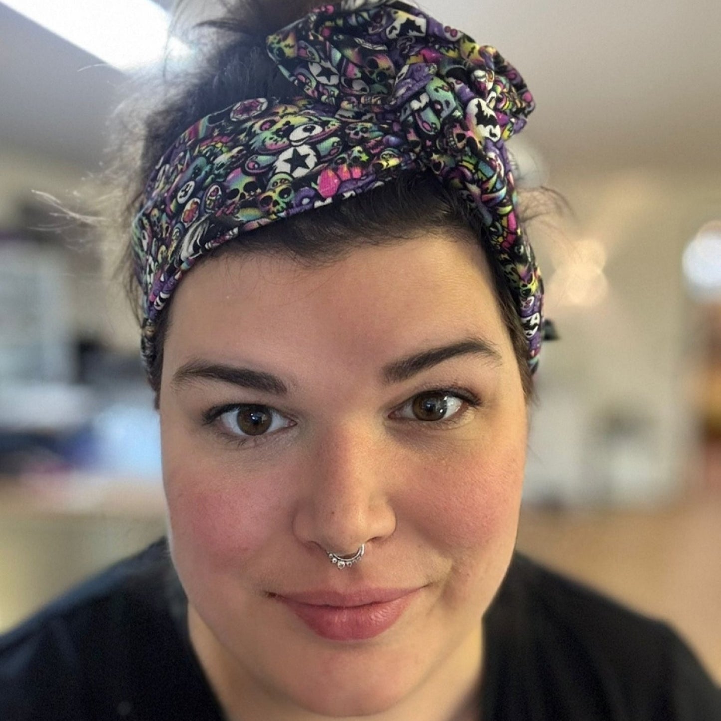 🐻Sparset Scrunchies & Drahthaarband Punkbärchen 1 Draht-Haarband und 3 Scrunchies