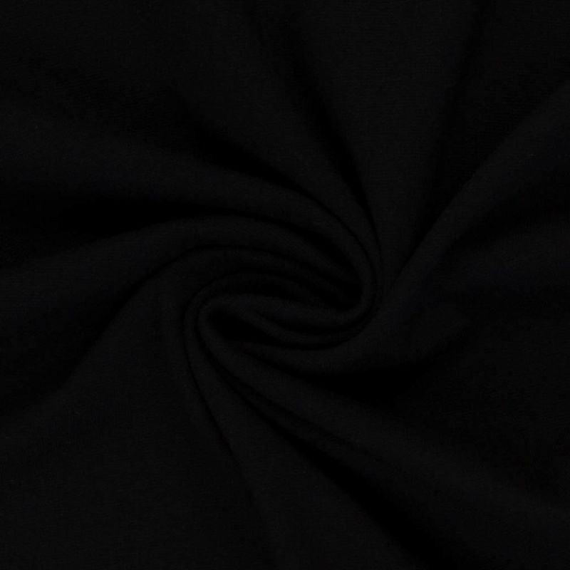 1m Eike Sommersweat angeraut  Schwarz