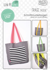 PAPIERSCHNITTMUSTER # 135 TRAGE.tasche Leni pepunkt