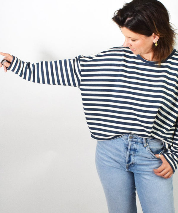 PAPIERSCHNITTMUSTER # 173 CHILLsweater| Gr. XS-XXXL   Leni pepunkt