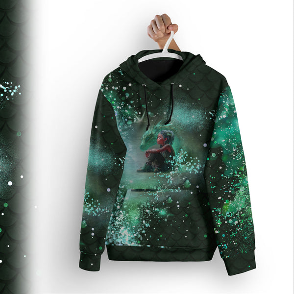 1m Jersey "Girl with Dragon Grün"