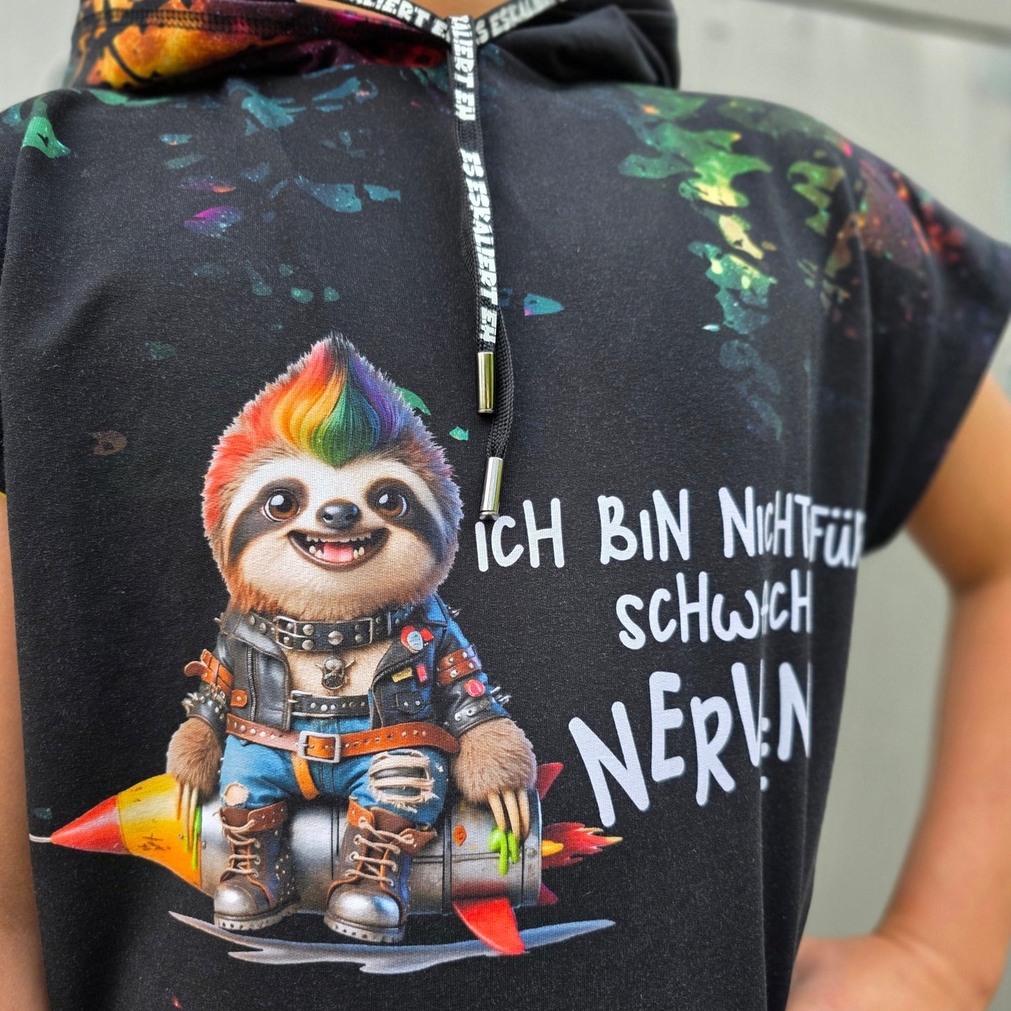 60cm Bio-French Terry Sloth Nerven