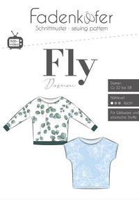 Papierschnittmuster Fly Damen Fadenkäfer gr. 32-58