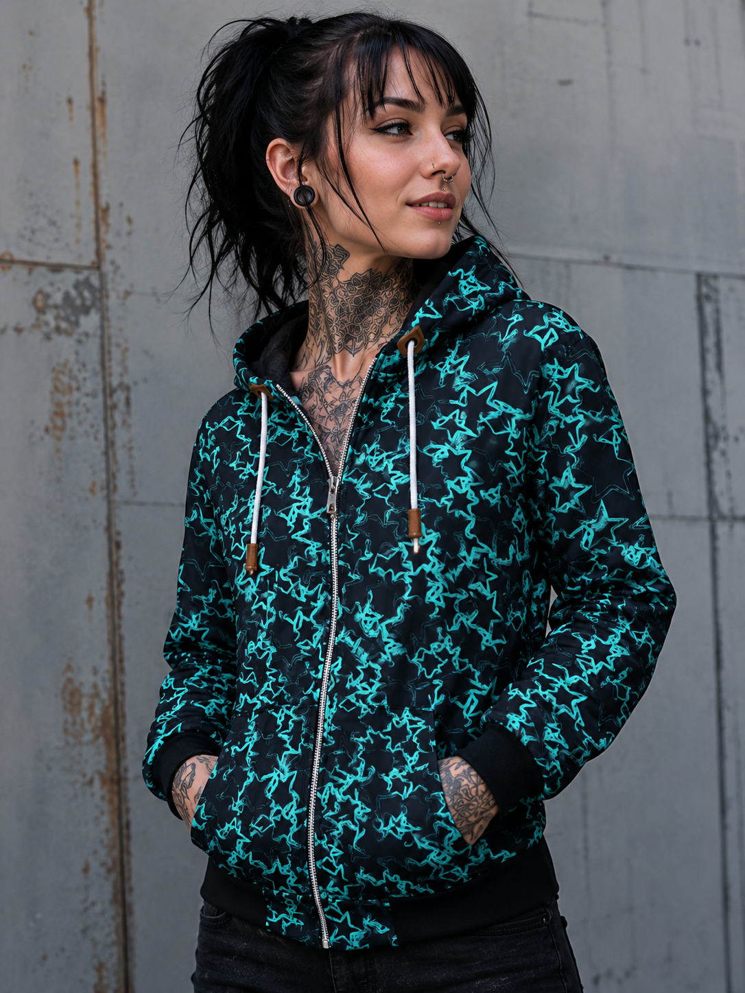 SelbstNäh-SchnäppchenGlück Sweatjacke Nieke Fee Brechreiz 32 bis Größe 58