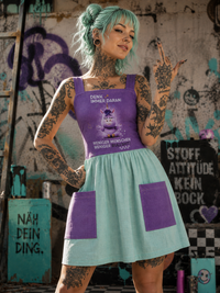 SelbstNäh-SchnäppchenGlück Kleid Riviera Mint