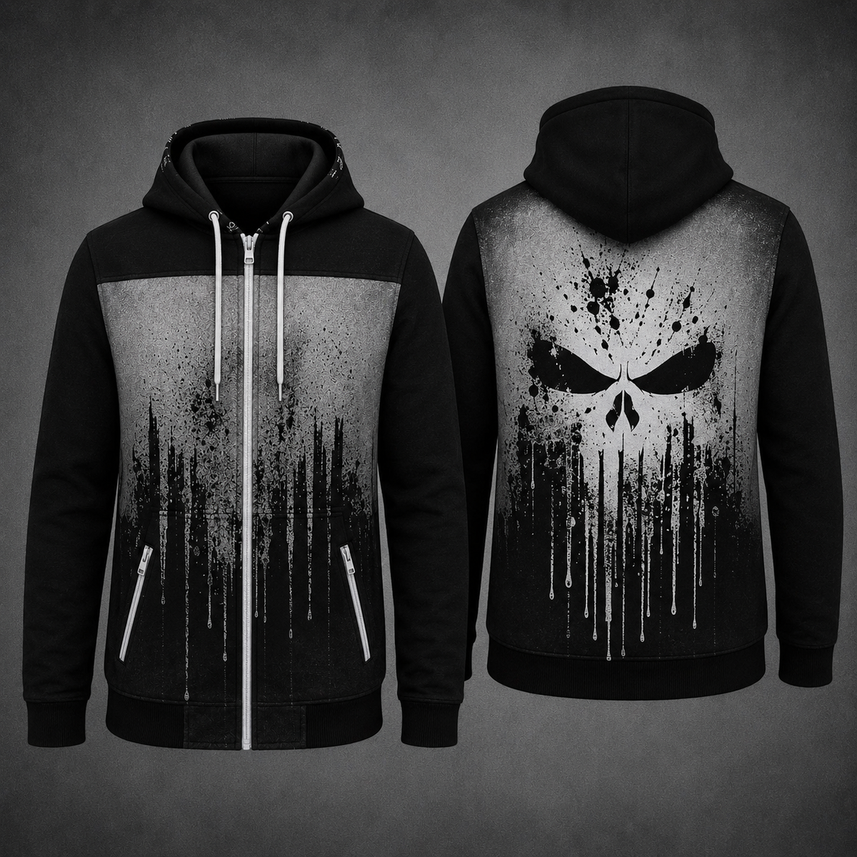 SelbstNäh-SchnäppchenGlück Paco Herren Skull Dripping