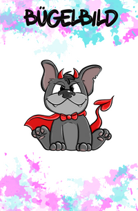 Bügelbild Bully Teufel Tintenrebell
