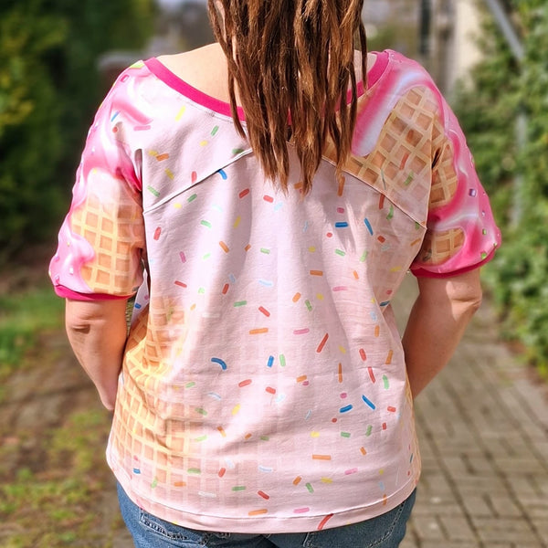 0,5m Bio Jersey  kombi "Sprinkle Desaster