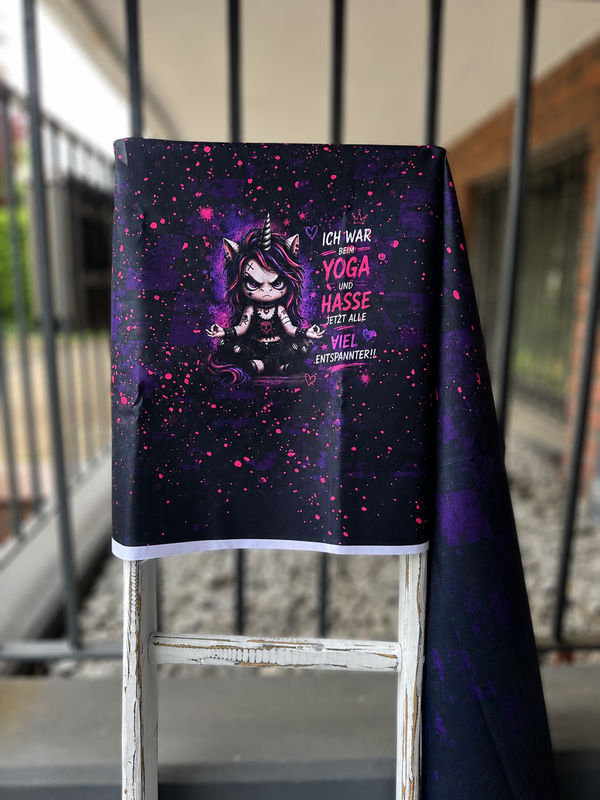 0,5m wasserabweisender Canvas Yoga