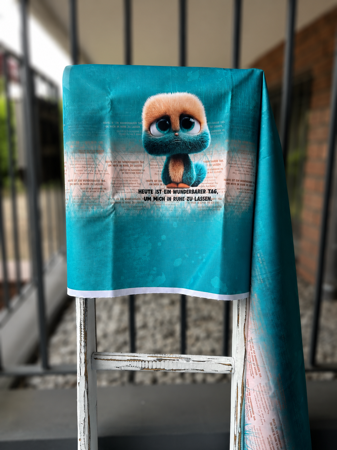 0,5m wasserabweisender Canvas Sad Guy