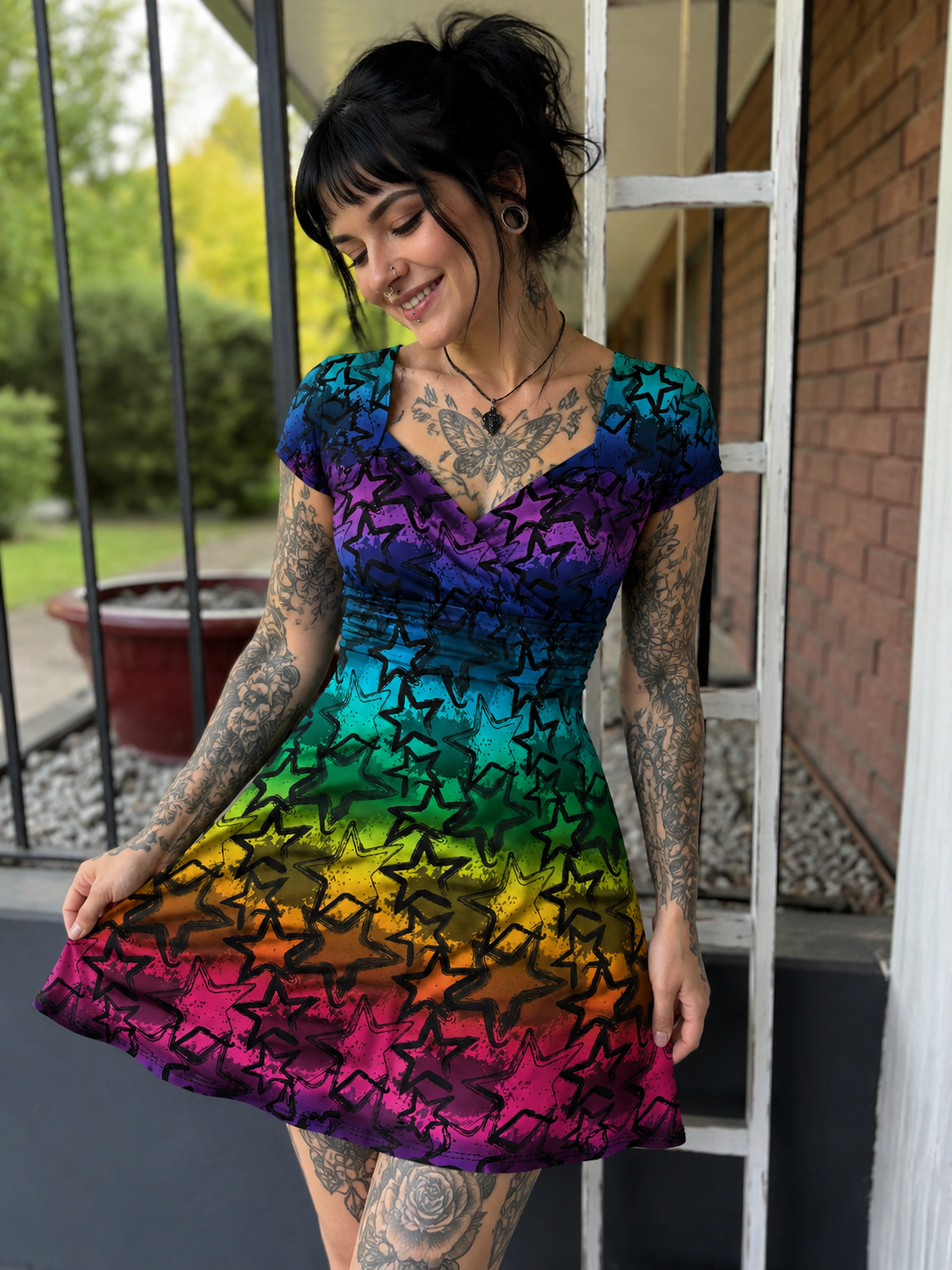 SelbstNäh-SchnäppchenGlück Jerseykleid Lilou Größe 32 bis 54