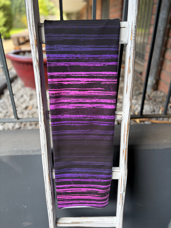 0,5m Modal Jersey Grungestripes pink lila