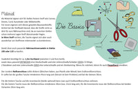 Papierschnittmuster Tasche voll Glück