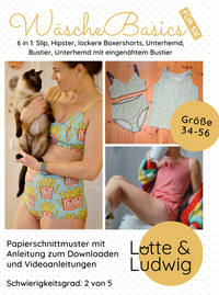 SelbstNäh-SchnäppchenGlück Wäschebasics n scheiss muss ich