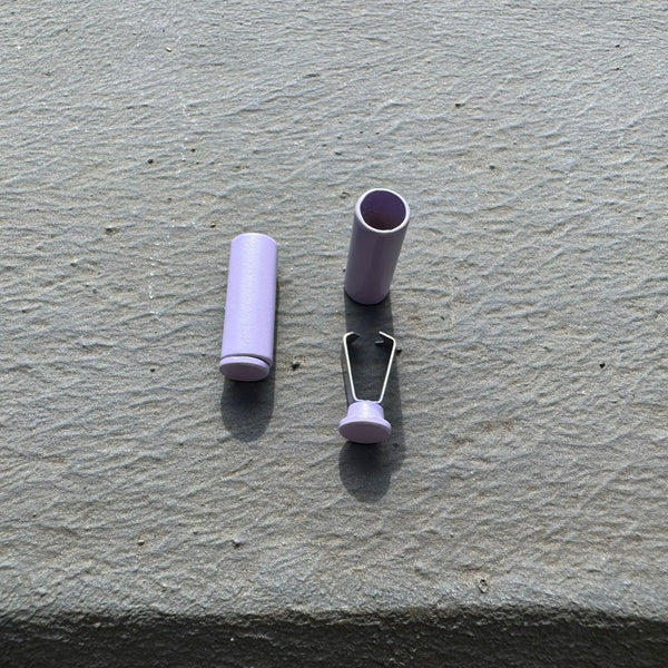 Kordelenden lila 1 Paar