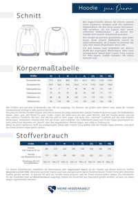 Papierschnittmuster Hoodie Denver Herren