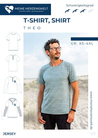 Papierschnittmuster Mein Theo Shirt