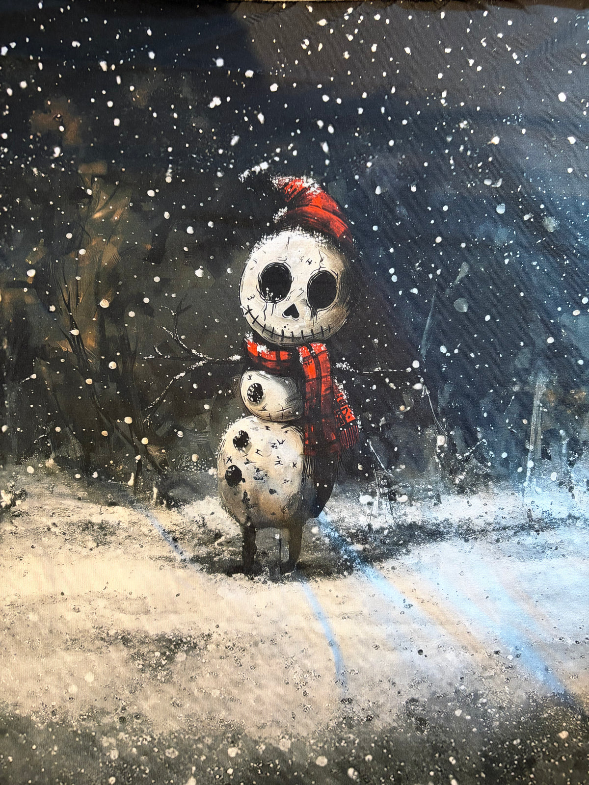 1m French Terry "Lonely Snowman"