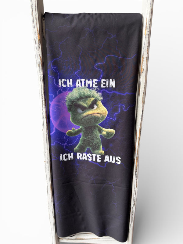 1m ich atme ein lila Softshell