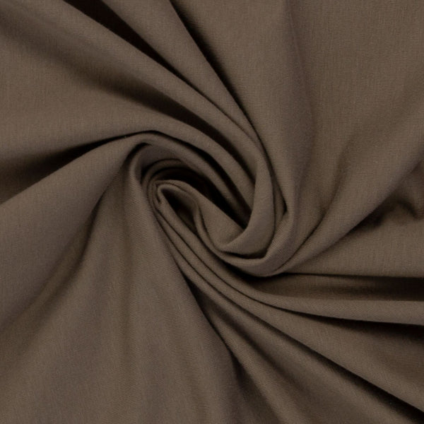 1 m Jersey, uni, Schlamm Swafing Vanessa