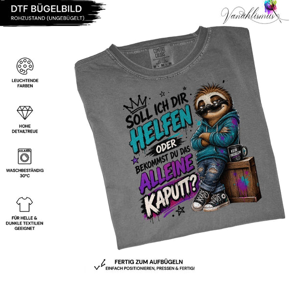 Bügelbild kaputt