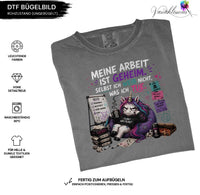 Bügelbild meine Arbeit ist geheim