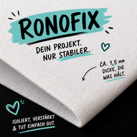 0,5m ronofix 140 zum aufbügeln