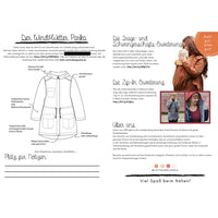 Papierschnittmuster Wind und Wetter Parka 34 bis 48 Lotte und Ludwig