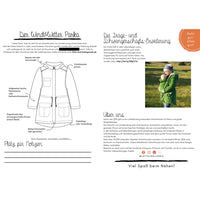 Papierschnittmuster Wind und Wetter Parka 46 bis 58 Lotte und Ludwig