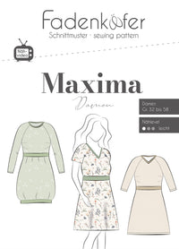 Papierschnittmuster Maxima Fadenkäfer 32 bis 58