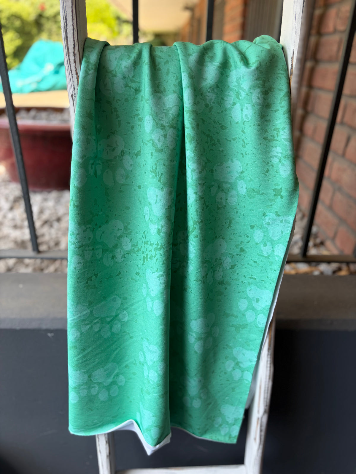 0,5m Sommersweat Corgi Breeze mint  kombi