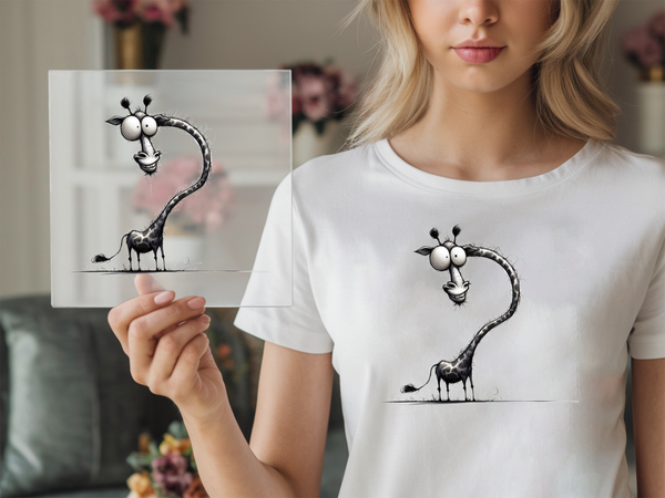 Bügelbild Giraffe