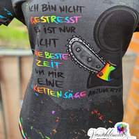 1m Sommersweat angeraut "Kettensägentödchen"