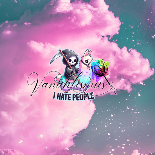 Werbung i hate People Lama